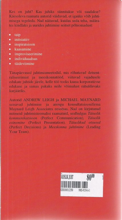 Back Cover